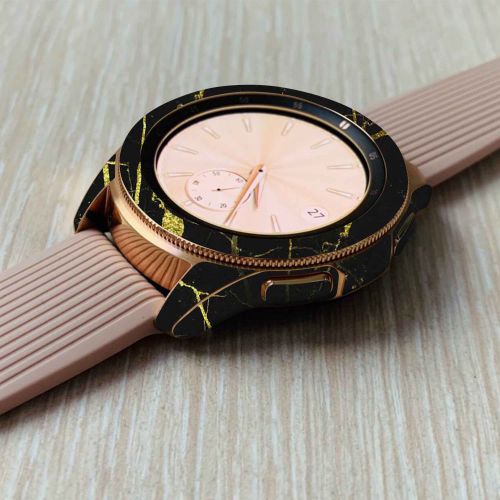 Samsung_Watch4 Classic 42mm_Graphite_Gold_Marble_4